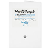 ワールドワードペンギンカード (裏面)