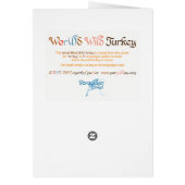 ワールドワードワイルドターキーカード (裏面)