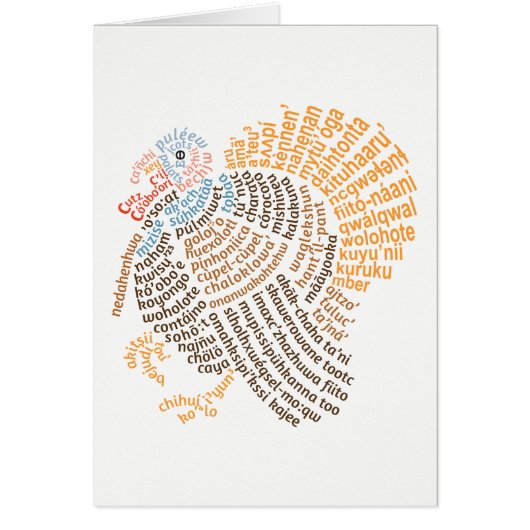 ワールドワードワイルドターキーカード (正面)