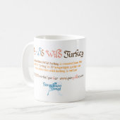 ワールドワードワイルドターキーマグ コーヒーマグカップ (正面左)