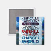 ワールド保マグネットを落ち着かせる/変更 マグネット (正面/裏面)