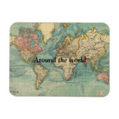 ワールド写真磁石 マグネット (横)