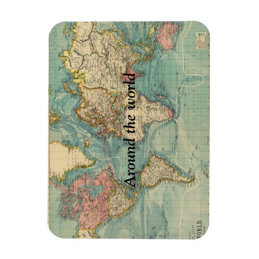 ワールド写真磁石 マグネット (縦)