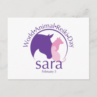 ワールド動物霊気デイデザインはがき ポストカード