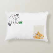 ワールド最高のかわいこちゃん猫コレクション発売 アクセントクッション (裏面)