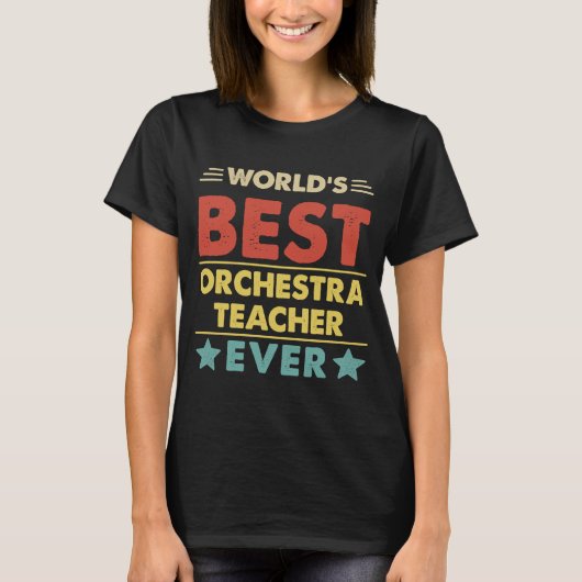 ワールド最高のオーケストラ先生Ever 1 Tシャツ (正面)