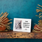 ワールド最高のキャットパパ愛人写真 フォトプラーク (側面)