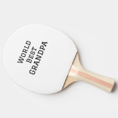 ワールド最高のグランドパ追加ネーム文字スポーツ文字simpl 卓球ラケット (横)
