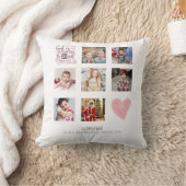 ワールド最高のゴッドマザーかわいい写真コラージュ投げピル クッション (ブランケット)