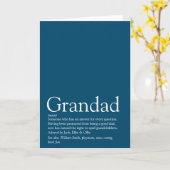 ワールド最高のスエバーグランドパパパ定義 カード (黄色い花)