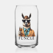 ワールド最高のズエバーファンルおもしろい叔父 ガラス缶 (正面)