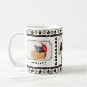 ワールド最高のズキャットパパ コーヒーマグカップ (左)