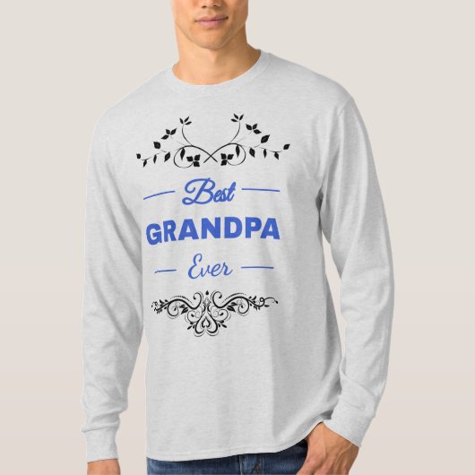 ワールド最高のズグランパエバー – ヴィンテージレトロ Tシャツ (正面)