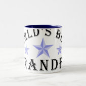 ワールド最高のズグランパブルースターズ ツートーンマグカップ (中央)