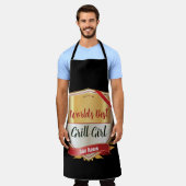 ワールド最高のズグリル女子エプロン エプロン (着用した状態)