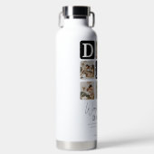 ワールド最高のズダディモダン写真数々のグリッド ウォーターボトル (正面)