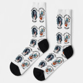 ワールド最高のズドッグパパカスタム- 3犬写真白 ソックス (左)