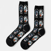 ワールド最高のズドッグパパカスタム- Photos Black ソックス (左)