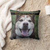 ワールド最高のズドッグママペットフォト装飾用クッション クッション (ブランケット)