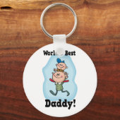 ワールド最高のズパパ キーホルダー (正面)