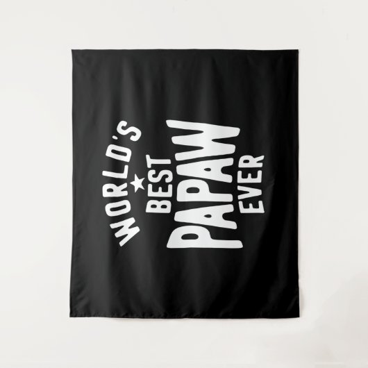 ワールド最高のズパワ |父の贈り物 タペストリー (正面)