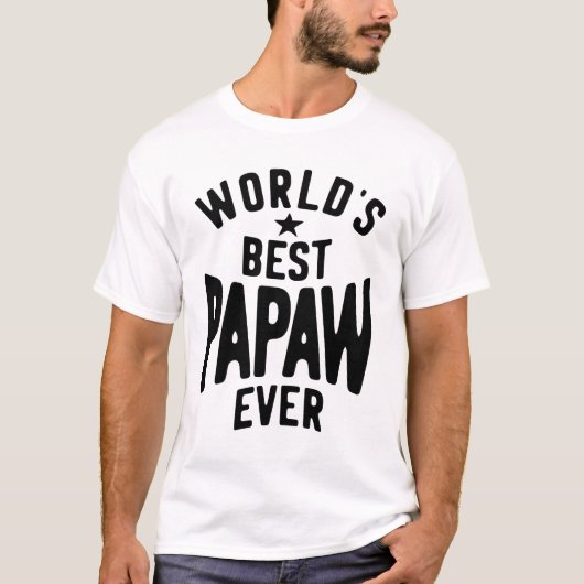 ワールド最高のズパワ |父の贈り物 Tシャツ (正面)