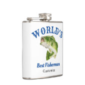 ワールド最高のズフィッシャーマンビニ包まれたルフラスコ フラスク (右)