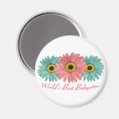 ワールド最高のズベビーシッター マグネット (正面/裏面)