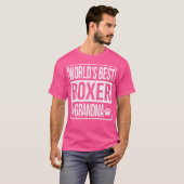 ワールド最高のズボクサーおばあちゃんシャツ Tシャツ (正面フル)
