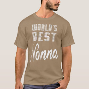 ワールド最高のズ・ノナおばあちゃんギフトアイディア女性 Tシャツ