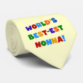 ワールド最高のズ・ノナ・ブライト・カラーTシャツとギフト ネクタイ (ロール)