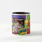 ワールド最高のズ( ADD Role and PHOTO)漫画漫画 マグカップ (中央)