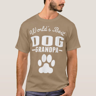 ワールド最高のドッググランパ Tシャツ