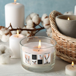 ワールド最高のドッグ・ママ |コラージュ犬の写真 長方形シール