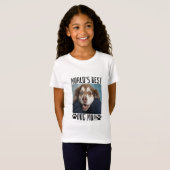 ワールド最高のドッグ・ママ Tシャツ (正面フル)