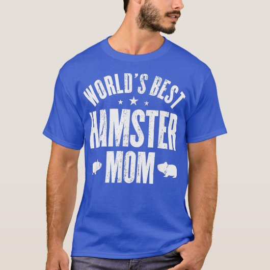 ワールド最高のハムスター母 Tシャツ (正面)