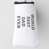 ワールド最高のパパエバー脂肪追加ネーム文字スポーツ文字 ゴルフヘッドカバー (回転90)