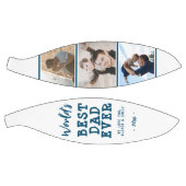 ワールド最高のパパブルー3フォトコラージュキープサケ バスケットボール (パネル)