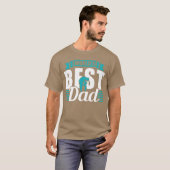 ワールド最高のパパ父パパ父の日家族 Tシャツ (正面フル)