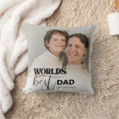 ワールド最高のパパ装飾用クッション クッション (ブランケット)