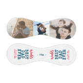 ワールド最高のパパ3 Photo Collage Keepsake 野球ボール (パネル)