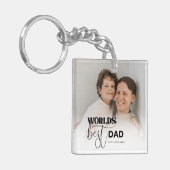 ワールド最高のパパ キーホルダー (正面左)
