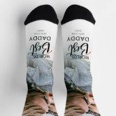 ワールド最高のパパ |写真 ソックス (上部)