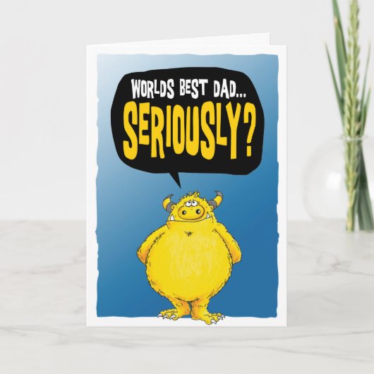 ワールド最高のパパ...真剣(2018) カード (正面)