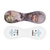 ワールド最高のパパ | 2フォトコラージュユニーク 野球ボール (パネル)