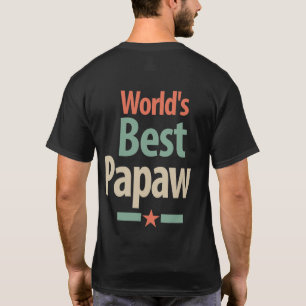 ワールド最高のパプー 父の贈り物 Tシャツ