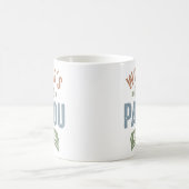 ワールド最高のパポ コーヒーマグカップ (中央)