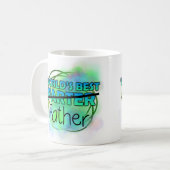 ワールド最高のファーターマグ コーヒーマグカップ (正面左)