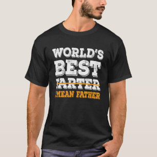 ワールド最高のファーター、私は父プルオーバーフード付きスウェットシャツを意味する Tシャツ