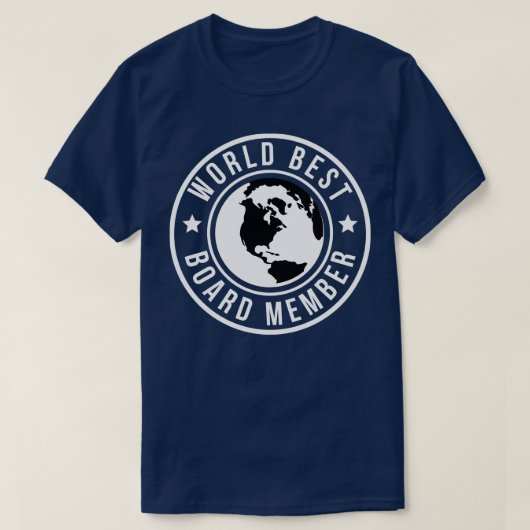 ワールド最高のボードメンバ2 Tシャツ (デザイン正面)